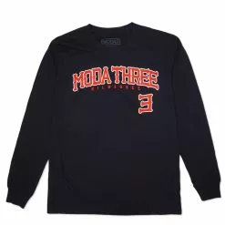 MODA3 Braves Script Long Sleeve Tee