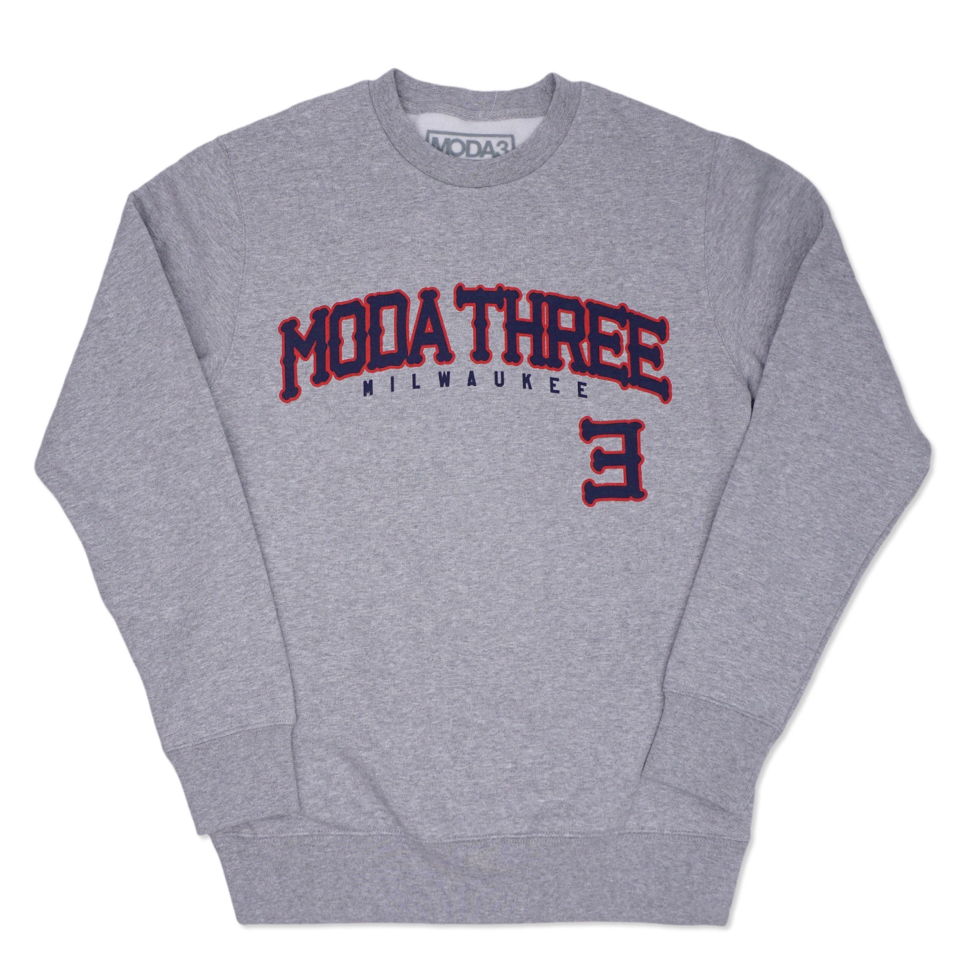 MODA3 Braves Crewneck Sweatshirt 2 MODA3 Braves Crewneck Sweatshirt - Image 2
