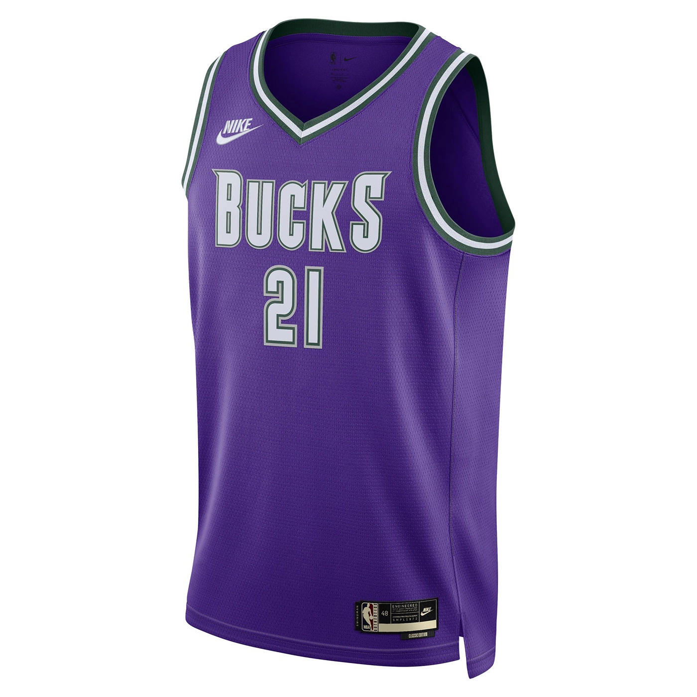 NIKE Bucks Holiday Hardwood Classics Swingman Jersey 1 NIKE Bucks Holiday Hardwood Classics Swingman Jersey