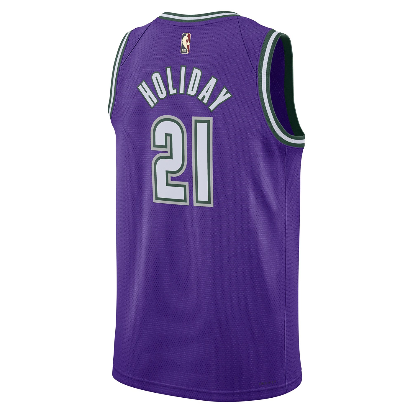 NIKE Bucks Holiday Hardwood Classics Swingman Jersey 2 NIKE Bucks Holiday Hardwood Classics Swingman Jersey - Image 2