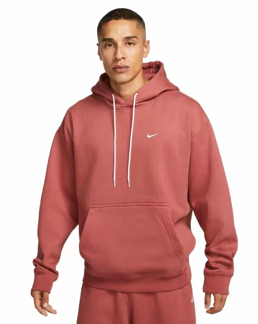 NIKE Solo Swoosh Essential Pullover Hoodie -Cheap clothing Store image 337